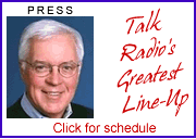 Talk Radio's Greatest Lineup - Daily Schedule
